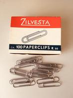 Paperclips metaal 50 mm rond 1 doosje met 100 stuks+ 1x75 st, Ophalen, Nieuw