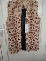 Nieuwe Blanco konijnenbont bodywarmer maat M, Blanco, Ophalen of Verzenden, Nieuw, Maat 38/40 (M)