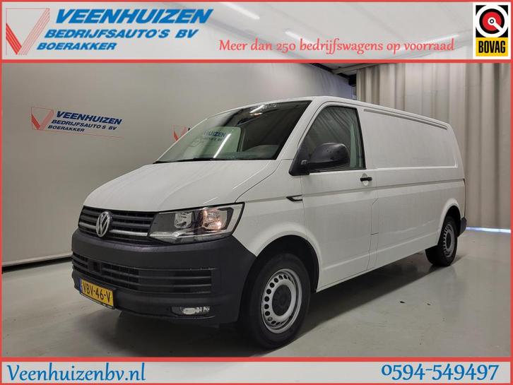 Volkswagen Transporter 2.0TDI 150pk L2/H1 Automaat Euro 6!, Auto's, Bestelauto's, Bedrijf, Te koop, Adaptive Cruise Control, Airbags