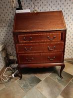 Antieke Engelse secretaire, Ophalen of Verzenden, Gebruikt
