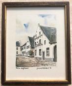 Litho Jerome Mertens - Hofstraat in Thorn, Ophalen of Verzenden