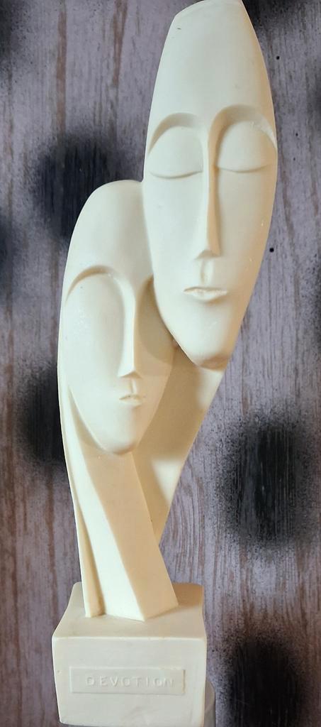 DEVOTION - Moderne sculptuur in Cycladische stijl* Zie tekst, Antiek en Kunst, Curiosa en Brocante, Ophalen