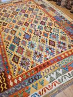 Handgeweven oosterse wollen kelim 352x251, Info@SlatsAntiek.nl, Crème, Vof Slats Antiek, Ophalen of Verzenden