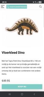 Super stoer dino vloerkleed!, Kinderen en Baby's, Kinderkamer | Inrichting en Decoratie, Ophalen of Verzenden, Zo goed als nieuw