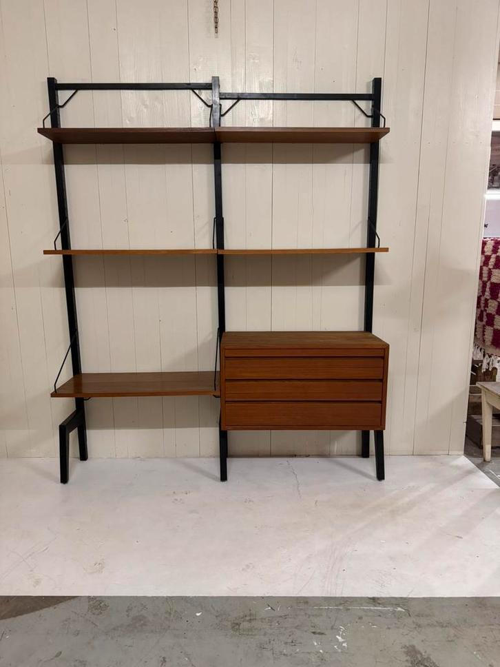 Poul Cadovius by Royal System vintage modulair wandsysteem, Antiek en Kunst, Curiosa en Brocante, Ophalen of Verzenden