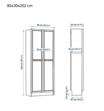 IKEA Billy Kast (gratis af te halen zonder de deurtjes) - afbeelding 3