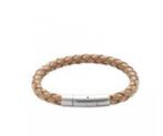 UITVERKOOP Energetix Lederen armband L, Ophalen of Verzenden, Nieuw, Bruin, Leer