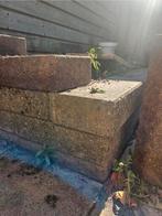 Stapelblokken 40x20x10 - ca. 80 stuks, Tuin en Terras, Tegels en Klinkers, Ophalen, Gebruikt, Klinkers, Minder dan 5 m²