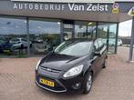Ford Grand C-Max 1.0 7 Pers. Airco, Multimedia voorbereiding, Voorwielaandrijving, Stof, 7 stoelen, Zwart