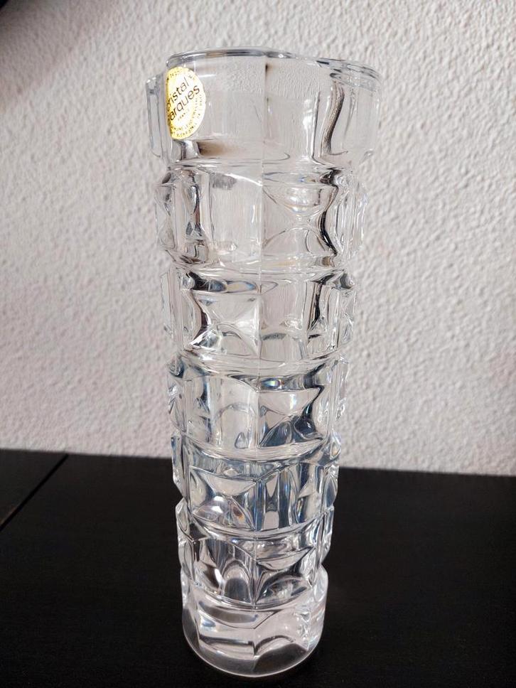 Cristal d'Arques Kristallen Vaas, Antiek en Kunst, Antiek | Vazen, Ophalen of Verzenden