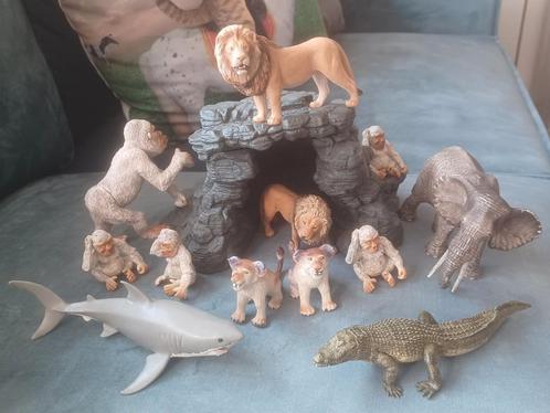 Dieren jungle verzameling kinder speelgoed KIJK!, Verzamelen, Dierenverzamelingen, Gebruikt, Beeldje of Figuurtje, Wild dier, Ophalen of Verzenden