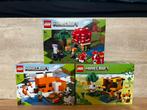 Lego Minecraft Sets - 21179, 21178, 21241, Kinderen en Baby's, Speelgoed | Duplo en Lego, Ophalen of Verzenden, Nieuw, Complete set