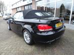 BMW 1-serie Cabrio 118i, Auto's, BMW, 1-Serie, Zwart, Cabriolet, 4 stoelen