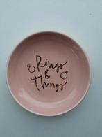 H&M Home Rings & Things schaaltje roze met goud - nieuw -, Ophalen of Verzenden, Nieuw