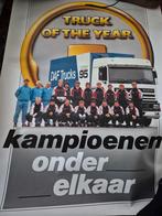Poster Daf 95 en psv voetbal, Ophalen of Verzenden, Gebruikt, Auto's