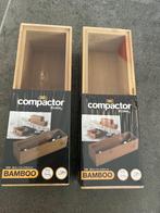 2 bamboo organizers nieuw, Doos, Minder dan 50 cm, Ophalen of Verzenden, Minder dan 40 cm