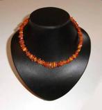 Ketting Barnsteen Amber 585 gouden slotje, Sieraden, Tassen en Uiterlijk, Antieke sieraden, Verzenden, Zilver, Ketting