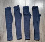 4 mooie donkerblauwe leggings H&M 122, Kinderen en Baby's, Broek, Meisje, H&M, Ophalen of Verzenden