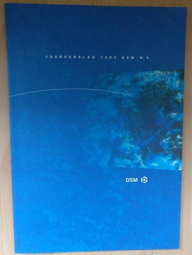 Jaarverslag van DSM N.V. 1992, Ophalen of Verzenden, Zo goed als nieuw, Overige wetenschappen