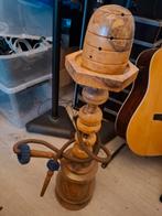 Houten sier-waterpijp, Verzamelen, Rookartikelen, Aanstekers en Luciferdoosjes, Ophalen of Verzenden, Gebruikt, (Water)pijp