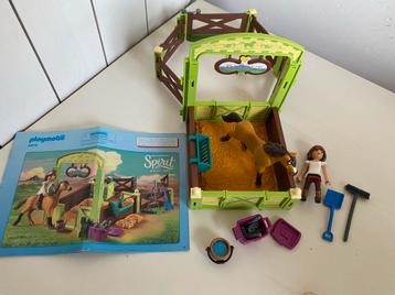 Playmobil 9478 spirit Lucky & spirit met paardenbox beschikbaar voor biedingen