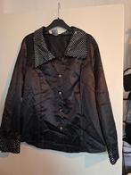 Zwarte carnaval/feestblouse, Maat 38/40 (M), Carnaval, Nieuw, Ophalen of Verzenden