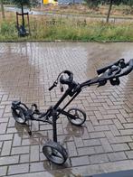 Golfkar trolley 3 wielen, Sport en Fitness, Golf, Ophalen, Zo goed als nieuw, Golfkar