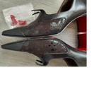 JAN JANSEN Aparte, bruin leren Pumps maat 36 ½, Pumps, Bruin, Ophalen of Verzenden, Zo goed als nieuw