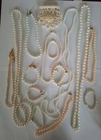 Lot vintage parel sieraden, Ophalen of Verzenden