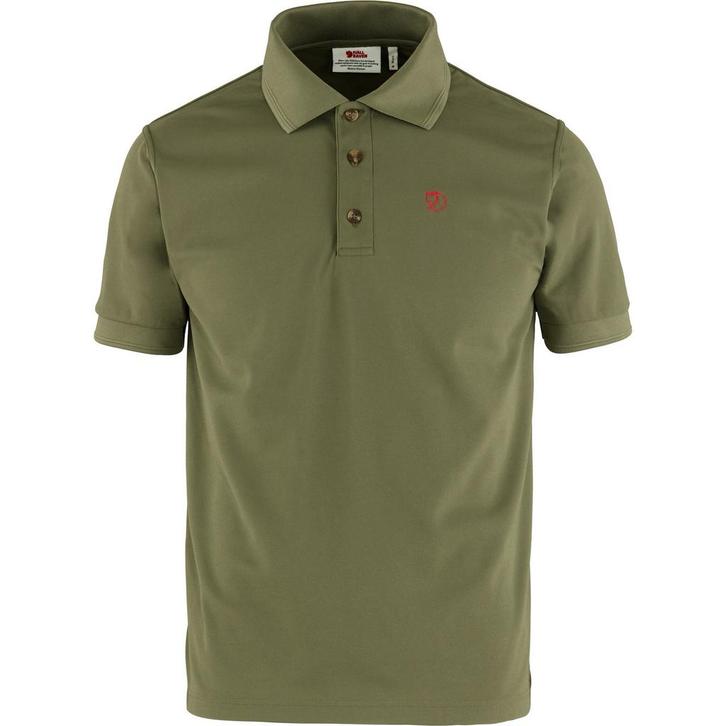FJÄLLRAVEN polo, L, Kleding | Heren, Polo's, Zo goed als nieuw, Maat 52/54 (L), Groen, Ophalen of Verzenden