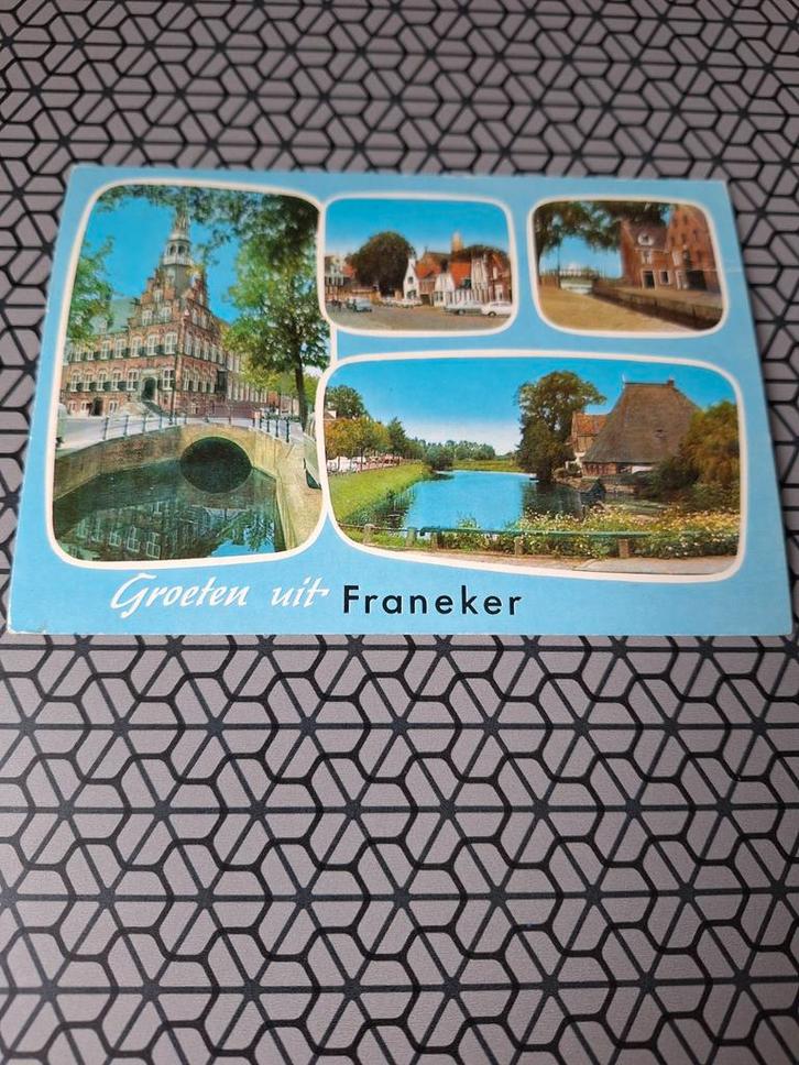 Oude ansichtkaart Franeker, Verzamelen, Ansichtkaarten | Buitenland, Ophalen of Verzenden