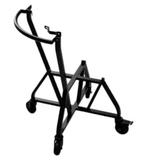 Big Green Egg Large IntEGGrated Nest+Handler zonder wielen, Tuin en Terras, Houtskoolbarbecues, Ophalen of Verzenden, Zo goed als nieuw