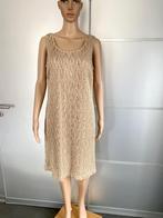 J105 Joseph Ribkoff maat 40=M jurk jurkje feest beige/goud, Maat 38/40 (M), Beige, Joseph Ribkoff, Ophalen of Verzenden