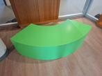 2x groene kwartcirkel bankje, Ophalen, Zo goed als nieuw, Groen, Overige typen
