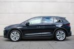 Skoda Elroq 85 Business Edition -Warmtepomp-Trekhaak-ACC-Mas, Automaat, 82 kWh, Met garantie (alle), Zwart
