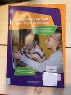 Zaakvakken en Taal - Schoolboek met CD-ROM, Ophalen of Verzenden, Gelezen, Overige niveaus, Nederlands