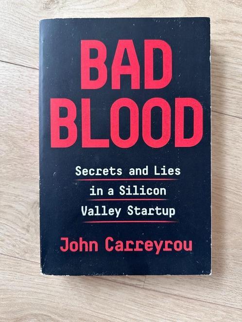 John Carreyrou - Bad blood, Boeken, Wetenschap, Gelezen, Overige wetenschappen, Ophalen of Verzenden