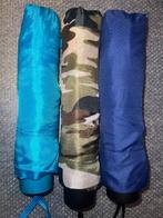 Diverse paraplu's, zeer compact met hoes (als nieuw), Ophalen of Verzenden, Zo goed als nieuw, Blauw