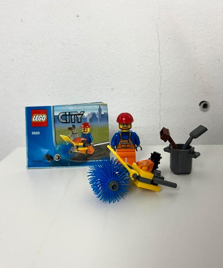 Lego 5620 straatveger set, Kinderen en Baby's, Speelgoed | Duplo en Lego, Zo goed als nieuw, Lego, Complete set, Ophalen of Verzenden