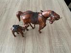 Vintage leren paardje en kameeltje, Ophalen of Verzenden, Gebruikt, Dier