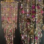 Unieke handgemaakte lamp roze, custom made plafondlamp VdlM, Ophalen, Nieuw, Hotel Chique Hollywood Regency Ibiza kroonluchter Boho pink