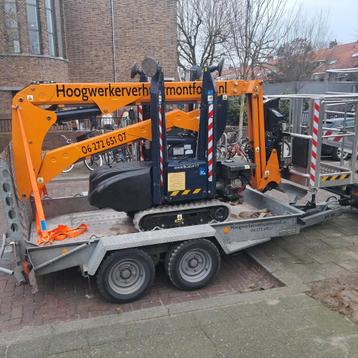 Spinhoogwerker huren. makkelijk en veilig werken  beschikbaar voor biedingen