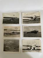 6 antieke foto's van vliegtuigen. Waarschijnlijk jaren '30., Ophalen, Gebruikt, Kaart, Foto of Prent