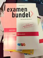 Examenbundel wiskunde A VWO, Boeken, Schoolboeken, Ophalen of Verzenden, Zo goed als nieuw, VWO
