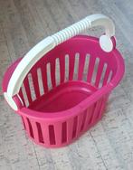 Klein roze kinder fietsmandje ca 20 x 25 x 15 cm, Ophalen of Verzenden, Zo goed als nieuw