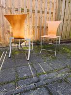 Vintage design KFF Karl Friedrich Forster stoelen 2st, Huis en Inrichting, Gebruikt, Ophalen of Verzenden