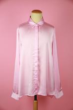 zgan Costes roze satijnen blouse lichtroze maat S, Kleding | Dames, Ophalen of Verzenden, Zo goed als nieuw, Costes, Roze