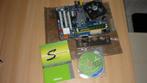QuadCore Q6600 setje compleet socket 775, Ophalen of Verzenden, DDR2, Socket 775