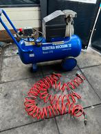 Compressor 50l, Doe-het-zelf en Verbouw, Compressors, 25 tot 100 liter, Ophalen, Zo goed als nieuw, 200 tot 400 liter/min