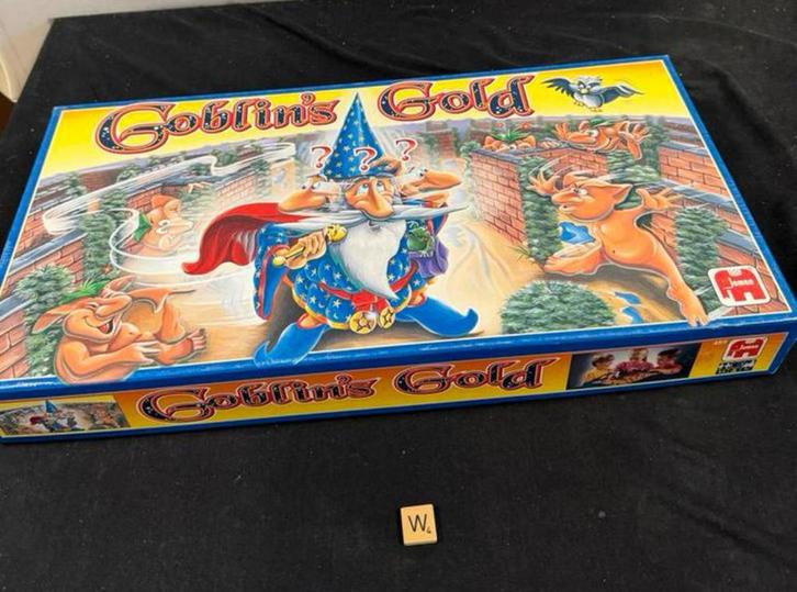 Goblin's Gold Bordspel - Leuk familiespel!, Hobby en Vrije tijd, Gezelschapsspellen | Bordspellen, Zo goed als nieuw, Reisspel